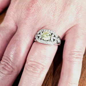 Yellow Diamond Engagement Ring